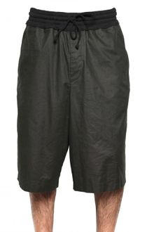 Kris Van Assche Light Cotton Canvas Shorts - Lyst