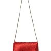 Lanvin Satin Patchwork Evening Clutch in Red - Lyst