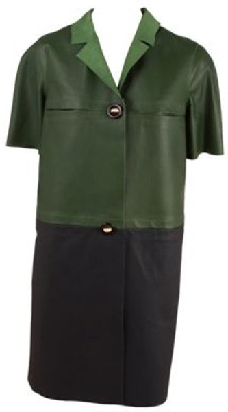 Marni Coat in Green (grn/blue) - Lyst