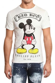 Philipp Plein Mickey Mouse Swarovski Jersey T-shirt - Lyst