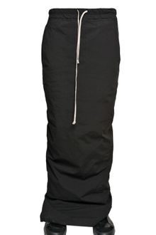 Rick Owens Doubled Stretch Poplin Skirt - Lyst
