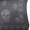 Alexander Mcqueen Skull Print Scarf in Black for Men - Lyst