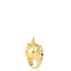Alexander Mcqueen Skull Sharktooth Ring in Gold - Lyst