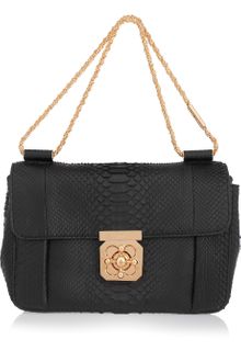 Chloé Elsie Python Shoulder Bag - Lyst