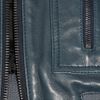 Chloé Leather Biker Jacket in Green (teal) - Lyst