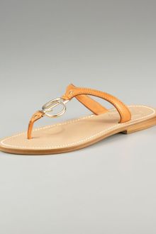 Dior Logo-charm Thong Sandal - Lyst