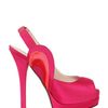Fendi 140mm Viola Odorata Grosgrain Sandals in Purple (fuchsia) - Lyst