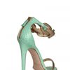 Giambattista Valli 120mm Python & Chain Sandals in Blue (aqua) - Lyst