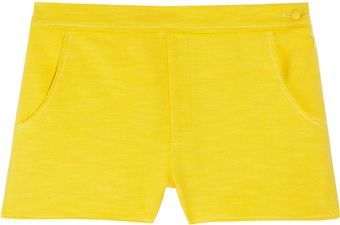Girl. By Band Of Outsiders Stretch Cotton-tweed Shorts - Lyst