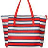 Marc By Marc Jacobs Jacobsen Stripe Printed Pvc Tote in Blue (red) - Lyst