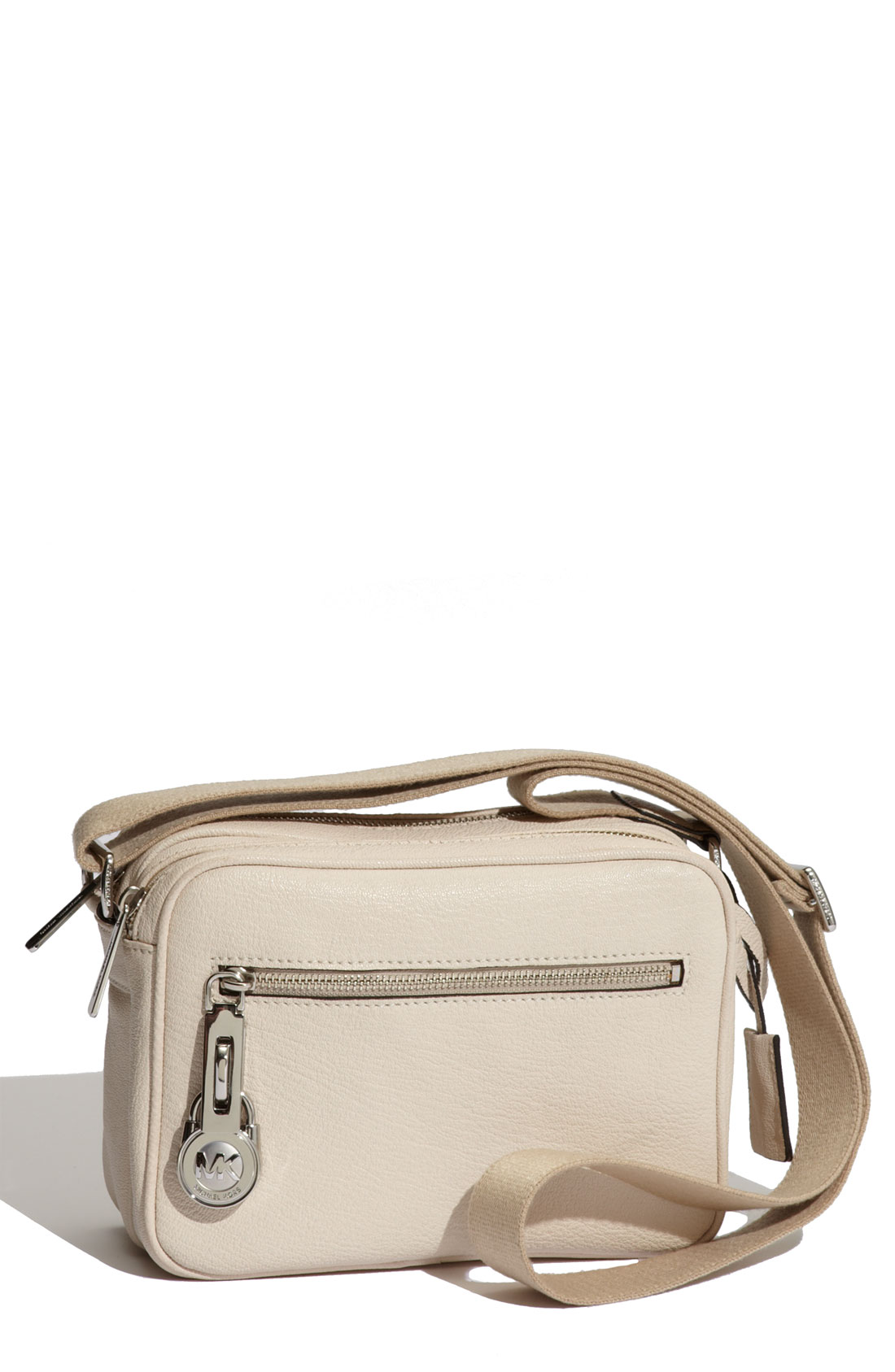 Michael Michael Kors Flight Crossbody Bag in White (vanilla) Lyst