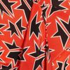 Miu Miu Printed Silk Crepe De Chine Dress in Red - Lyst
