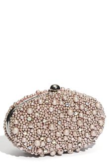 Sondra Roberts Pearl Box Clutch - Lyst