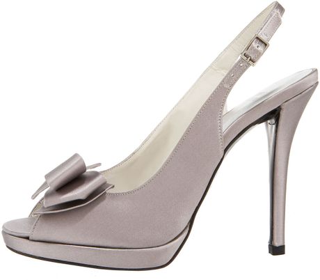 slingback toe satin weitzman stuart bow peep pump