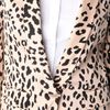 Tibi Cheetah Stretch Blazer in Beige (sand) - Lyst