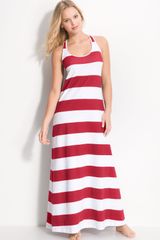 Tommy Bahama Big Stripe Long Tank Dress Cover-up
