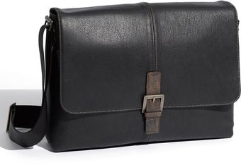 Boconi Hendrix Leather Messenger Bag - Lyst