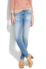 Madewell Skinny Skinny Jeans in Stockyard Wash