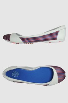 Diesel Peep Toe Ballet Flats - Lyst