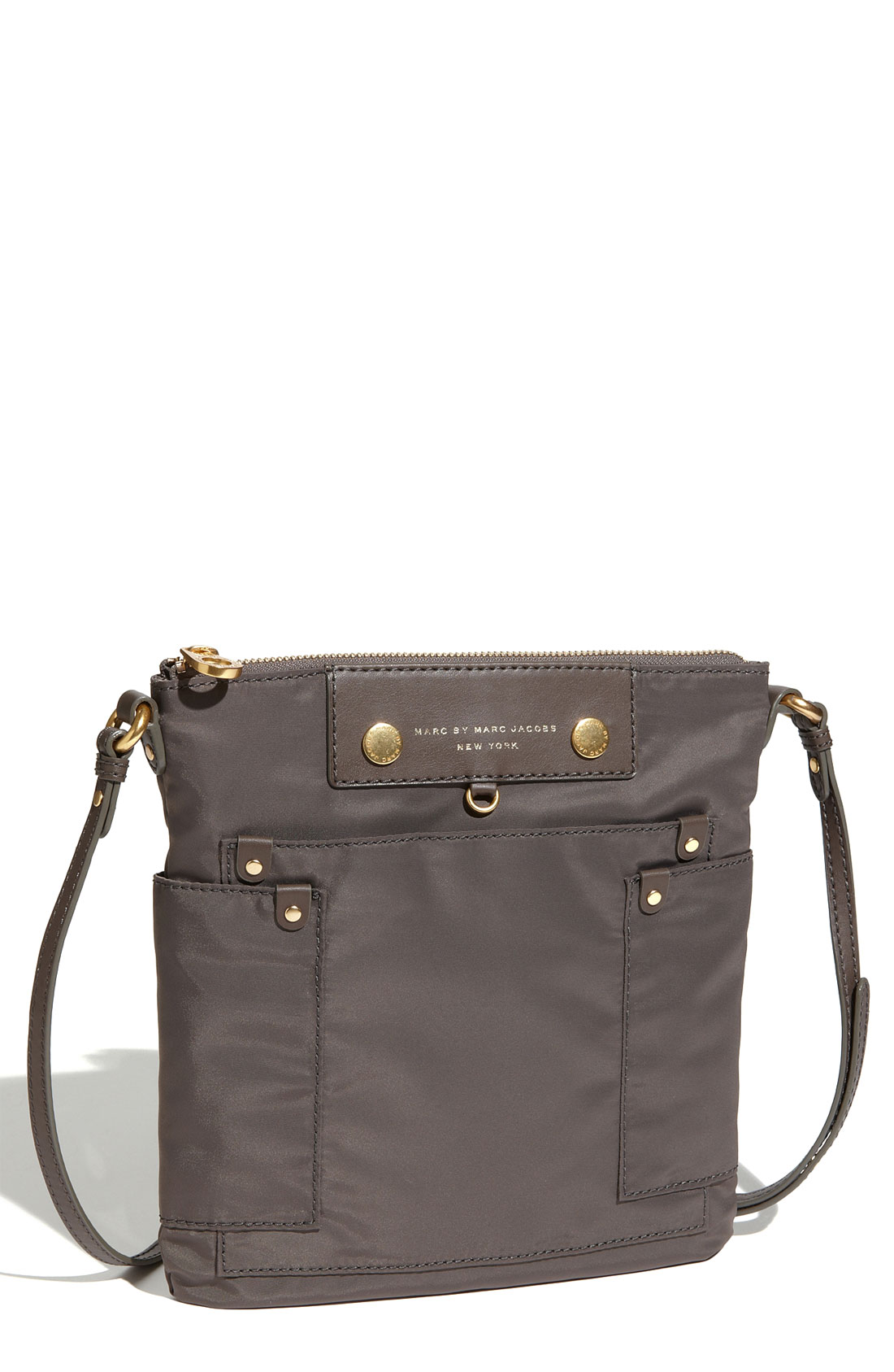 Marc By Marc Jacobs Preppy Nylon Sia Crossbody Bag in Gray (faded aluminum) | Lyst