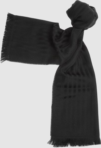 Versace Oblong Scarves in Black for Men - Lyst