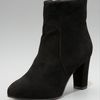 Eileen Fisher MidHeel Ankle Boot in Black - Lyst