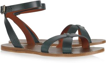 Isabel Marant Merry Leather Sandals - Lyst