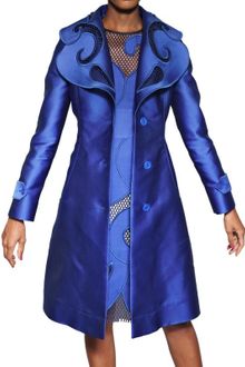 Viktor & Rolf Techno Silk Duchess Coat - Lyst