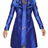 Viktor & Rolf Techno Silk Duchess Coat in Blue (cobalt) - Lyst