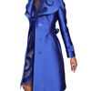 Viktor & Rolf Techno Silk Duchess Coat in Blue (cobalt) - Lyst