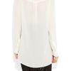 Vionnet SilkCrepe Top in White (ivory) - Lyst