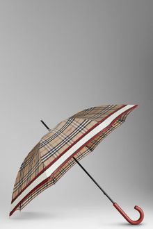 Burberry Coloured Haymarket Check Umbrella - Lyst