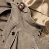 Burberry Prorsum Suede Trench Coat in Brown for Men - Lyst