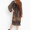 Nasty Gal Deco Dust Dress in Black - Lyst