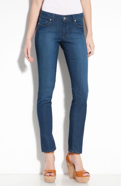 Paige Skyline Skinny Leg Jeans in Blue (adele) - Lyst