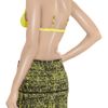 Proenza Schouler Silkchiffon Triangle Bra in Yellow - Lyst