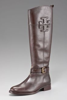 Tory Burch Blaire Leather Riding Boot - Lyst