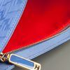 Fendi Fold Over Clutch in Blue