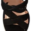 Marc By Marc Jacobs Suede and Leather Sandals in Black (gold) - Lyst