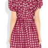 Miu Miu Printed Silktaffeta Dress in Pink (fuchsia) - Lyst