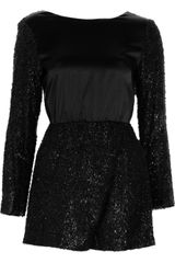 3.1 Phillip Lim Silk-blend Playsuit