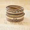 Free People Vintage Collection Of Nine Bangles in Multicolor (multi) - Lyst