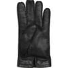 Gucci Classic Cashmerelined Leather Gloves in Black for Men - Lyst