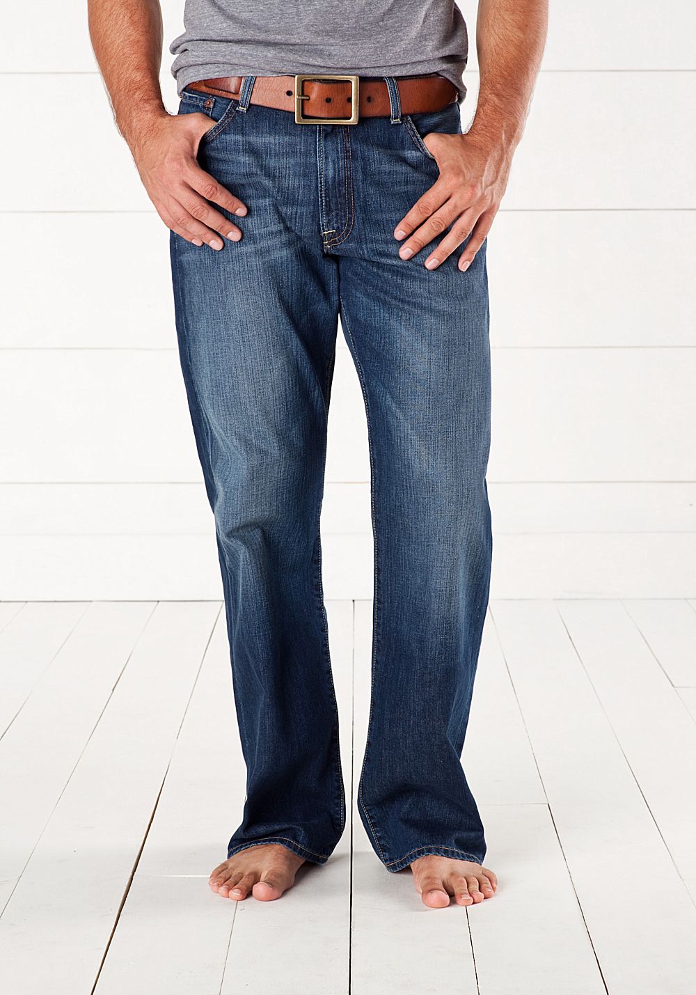 Lucky Brand 181 Relaxed Straight Jeans* in Blue for Men (ol regatta) | Lyst