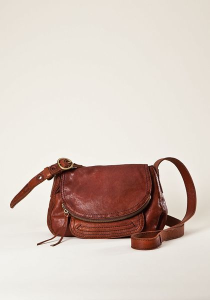 Lucky Brand Small Stash Crossbody Bag in Brown (teak)