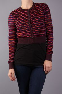 M Missoni Crop Cardigan - Lyst