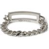 Maison Martin Margiela Brass Id Bracelet in Silver for Men - Lyst