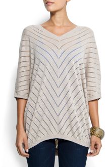 Mango Oversize Knit Jumper - Lyst