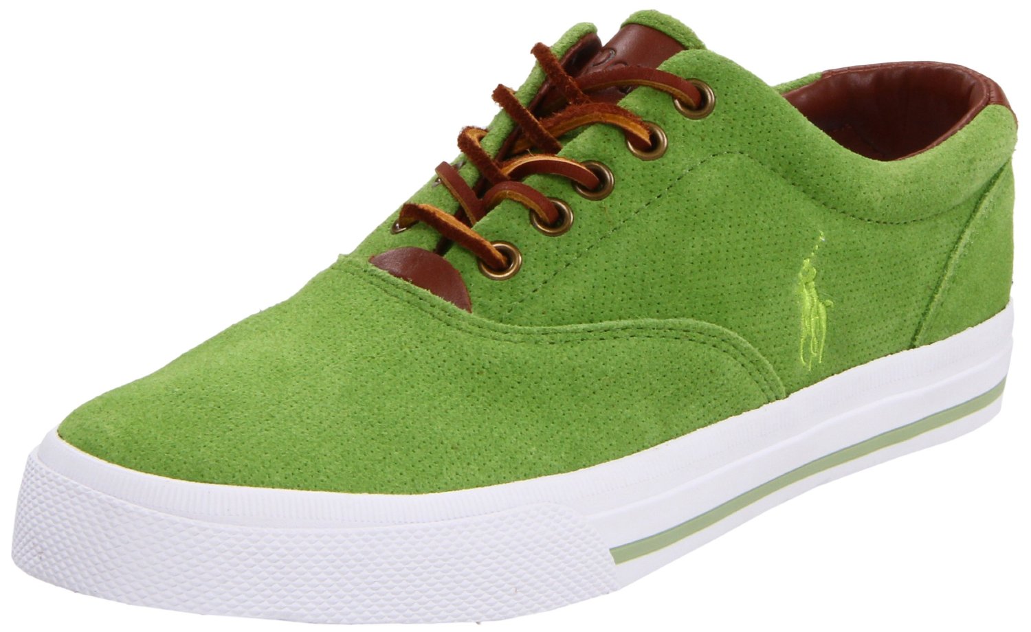 ralph lauren green trainers