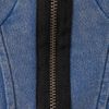 Topshop Denim Zip Bralet in Blue (denim) - Lyst